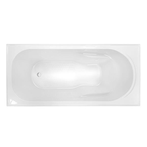Decina Modena N/Slip Shower Bath 1635 X 815 X 510   White