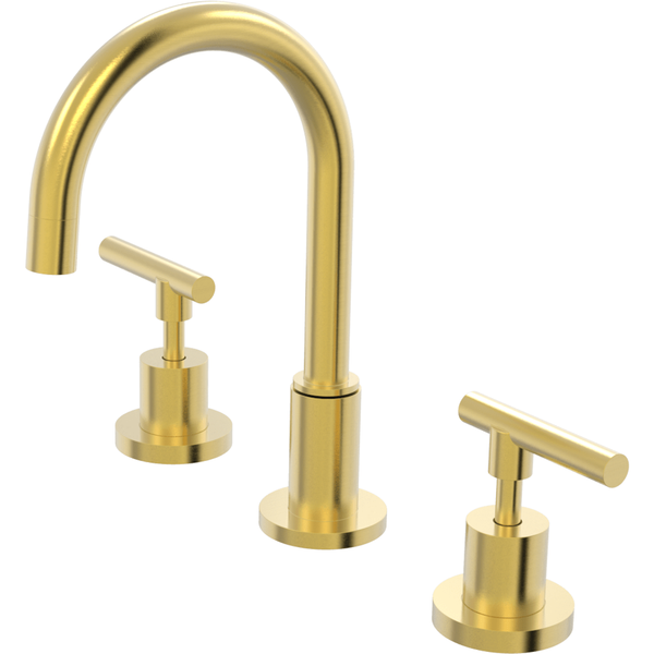 Par Portsea Lever Swivel Basin Set Brushed Gold (B29.011.3.12)
