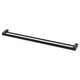 Phoenix Gloss Double Towel Rail 800mm Matte Black