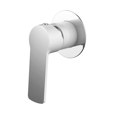 Millennium Akemi Shower Mixer White & Chrome