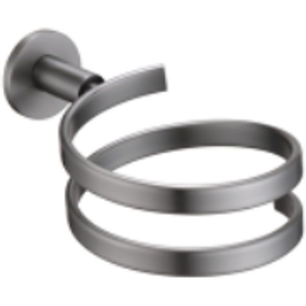 Bella Vista Mica Hairdryer Holder Brushed Nickel