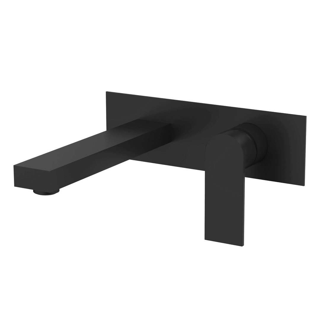 Millennium Kiato Wall Basin Set Black