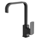 Phoenix Teva Sink Mixer 200Mm Squareline Matte Black 152734010