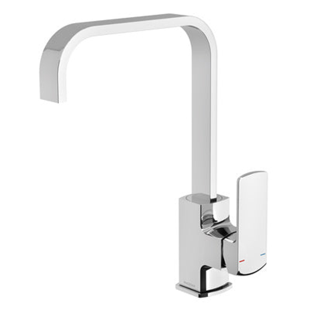 Phoenix Teva Sink Mixer 200mm Squareline Chrome 152-7340-00