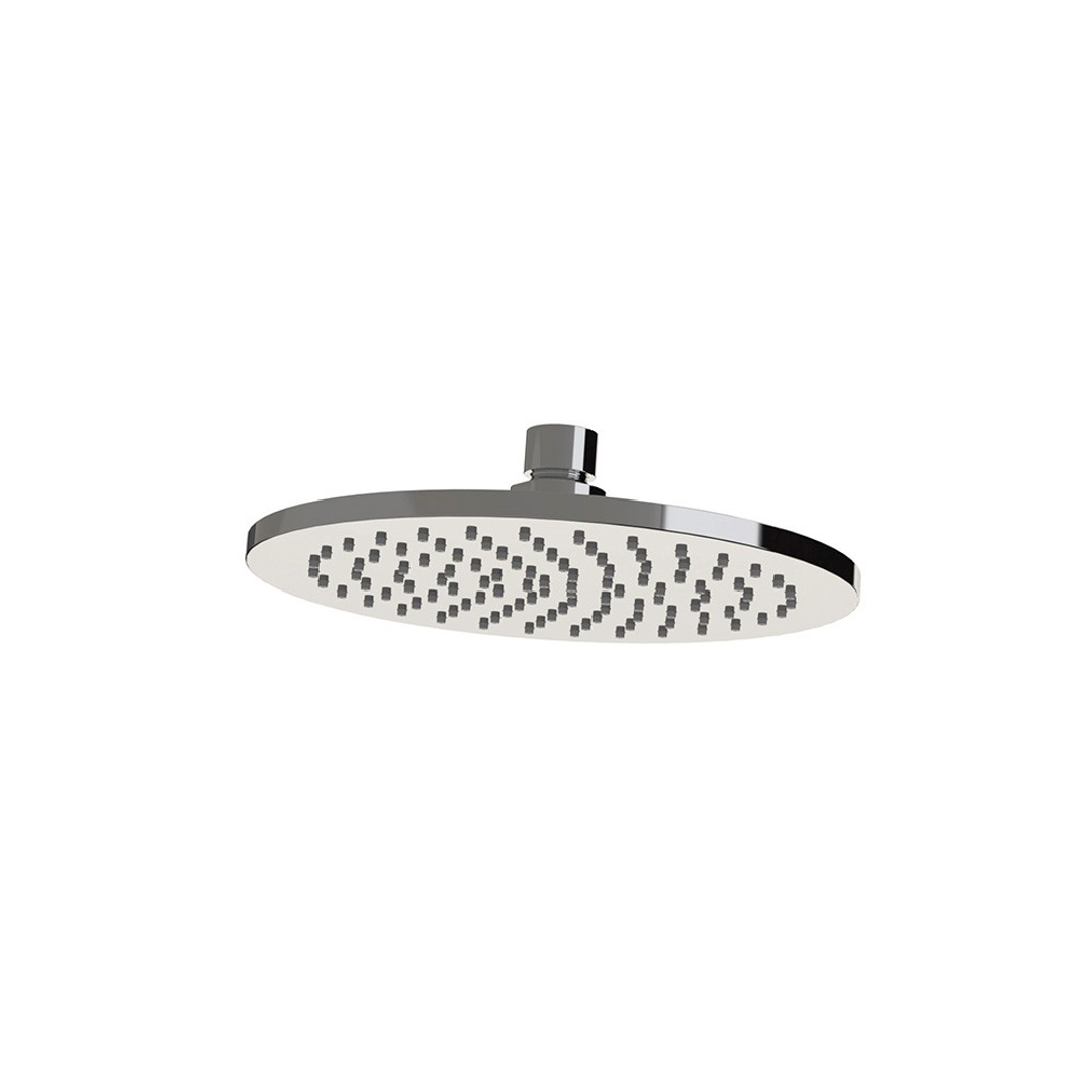 Streamline Arcisan 200Mm X 8Mm Brass Round Shower Head Chrome Ar02100