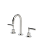 Streamline Axus Lever 227(H) X 127Mm (Proj) Arch Spout Basin Set Brushed Nickel Pvd