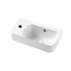 Streamline Eneo 45X26 Wall Hung Basin W.Overflow Side Shelf Right Bowl_1 Tap Hole