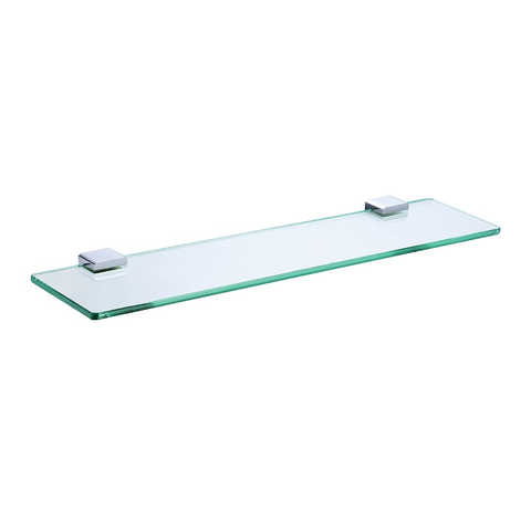 Streamline Arcisan Eneo Glass Shelf 50cm - Chrome