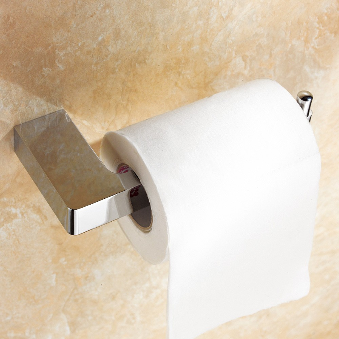 Streamline Eneo Toilet Roll Holder - Satin Nickel Pvd