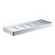 Streamline Eneo Shelf With Drain Holes 40cm - Satin Nickel PVD