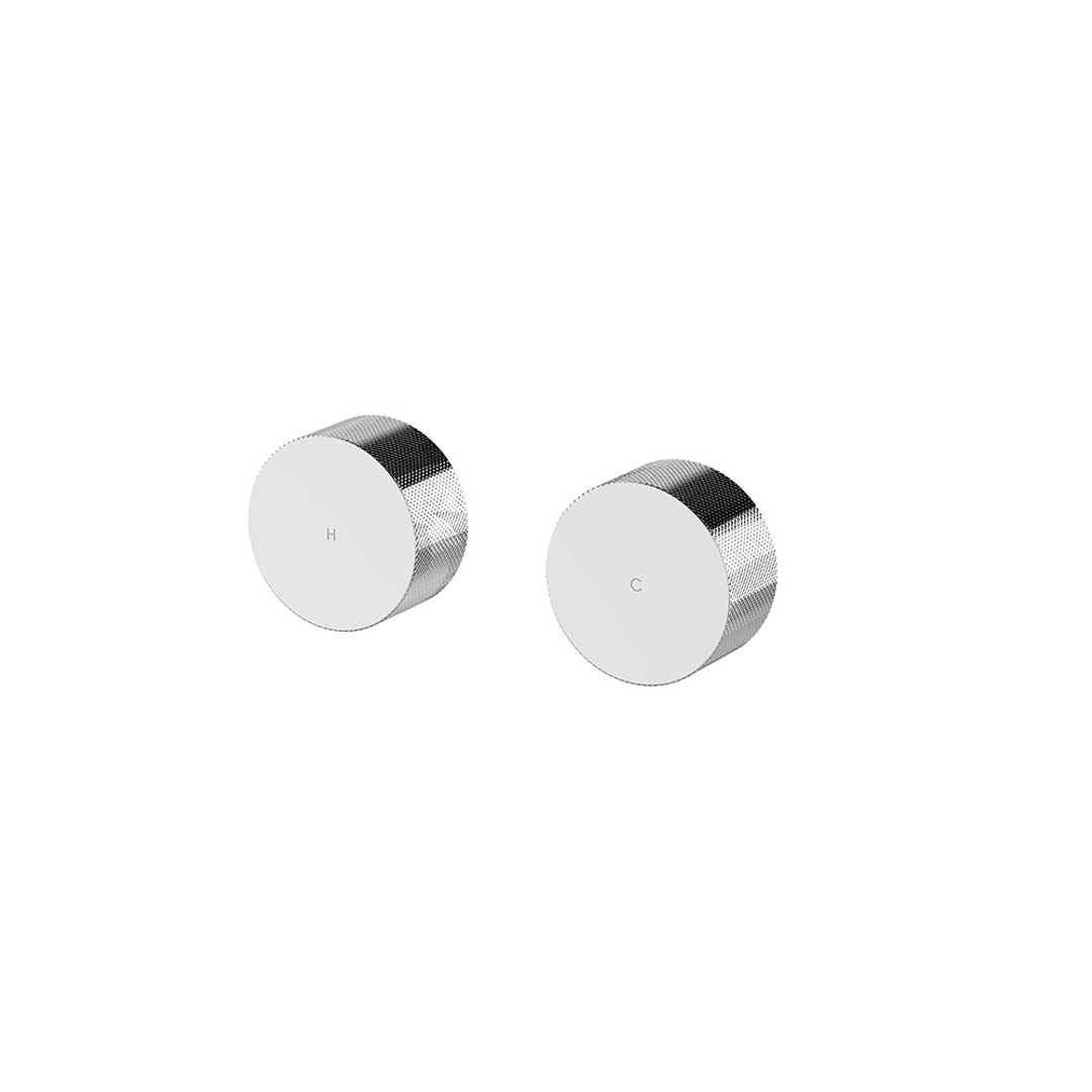 Streamline Vierra Wall Taps Brushed Iron