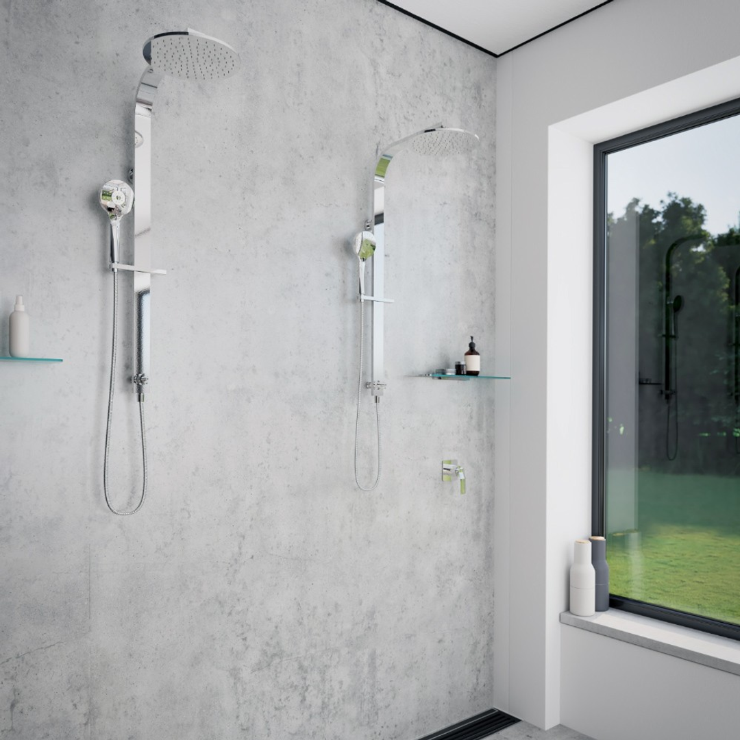 Streamline Synergii Shower With Handshower Bottom Diverter - Chrome