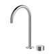 Streamline Venn 2 Hole Fixed Arch Spout Basin Mixer Brushed Iron