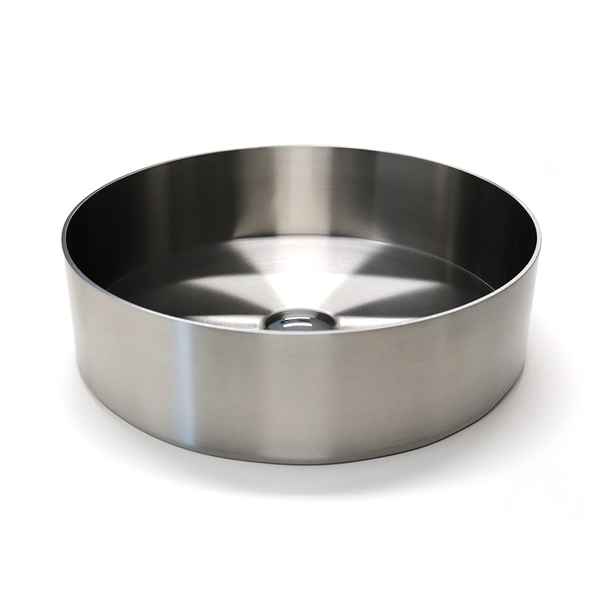 Streamline Venn 400Mm Steel Above Counter Basin S/Steel