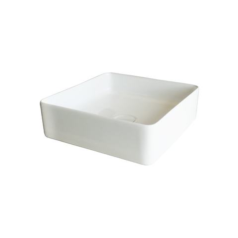 Streamline Arcisan Xoni 400 Thin Square Above Counter Basin - White