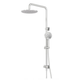 Streamline Axus Shower Column Dual In Div 250Mm Head Air-Fusion H/Shower Brushed Nickel PVD
