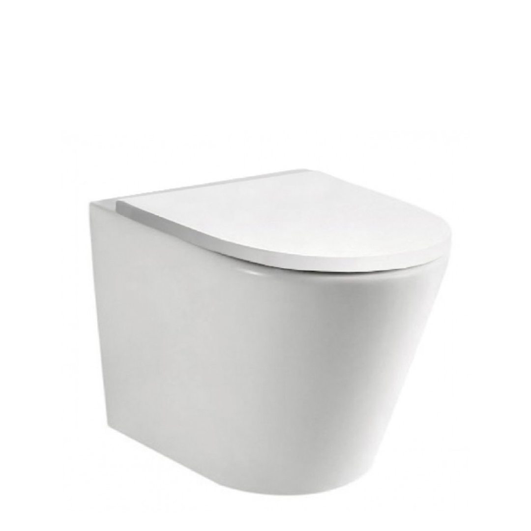 Streamline Axus Rimless Wall Faced Pan Wrap Seat