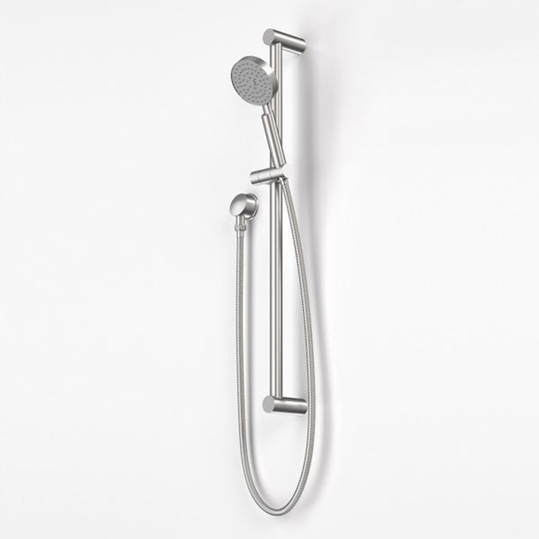 Caroma Titan Stainless Steel Rail Shower (Round Hand Piece)