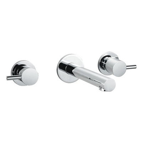 Aussie Life Round Handle Pin Lever Bath Set Chrome Tpr-104