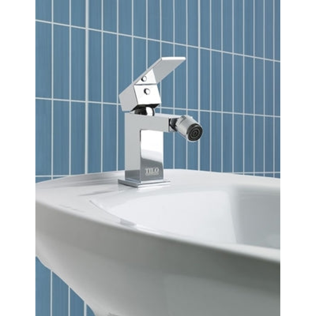 Tilo Tapware Quattro Bidet Mixer Inc. Waste Aq-301  Chrome