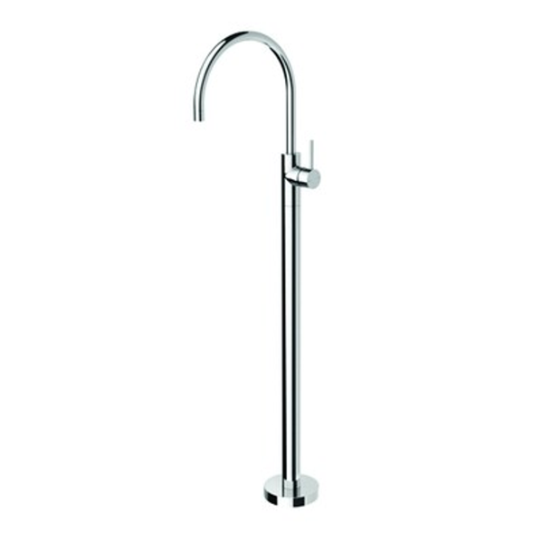 Streamline Axus Pin Lever Free Standing Bath Mixer Rose Gold