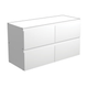 Fienza Amato 1200 Vanity Base Cabinet Only Matte White 120Bw-C