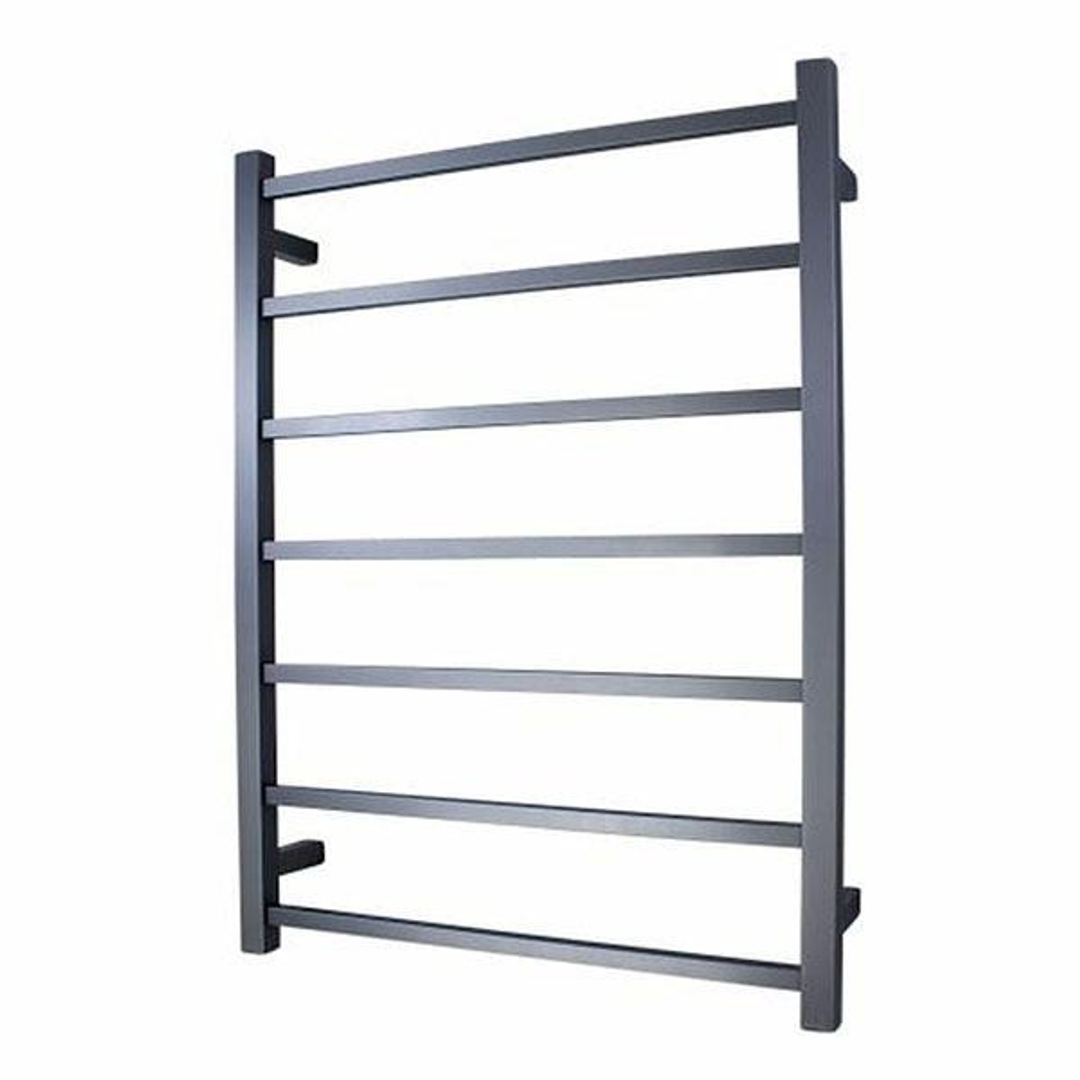 Radiant Square 6 Bar Non-Heated Rail 700mmx830mm Gun Metal