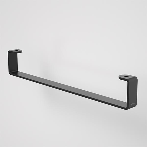 Caroma Urbane II Hand Wall Basin Integrated Rail Matte Black