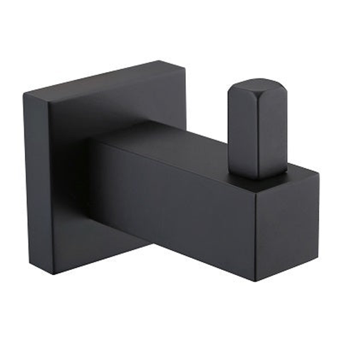 Aussie Life Square Square Hook Matte Black Ch-6053