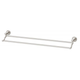 Phoenix Nostalgia Double Towel Rail 760mm Brushed Nickel