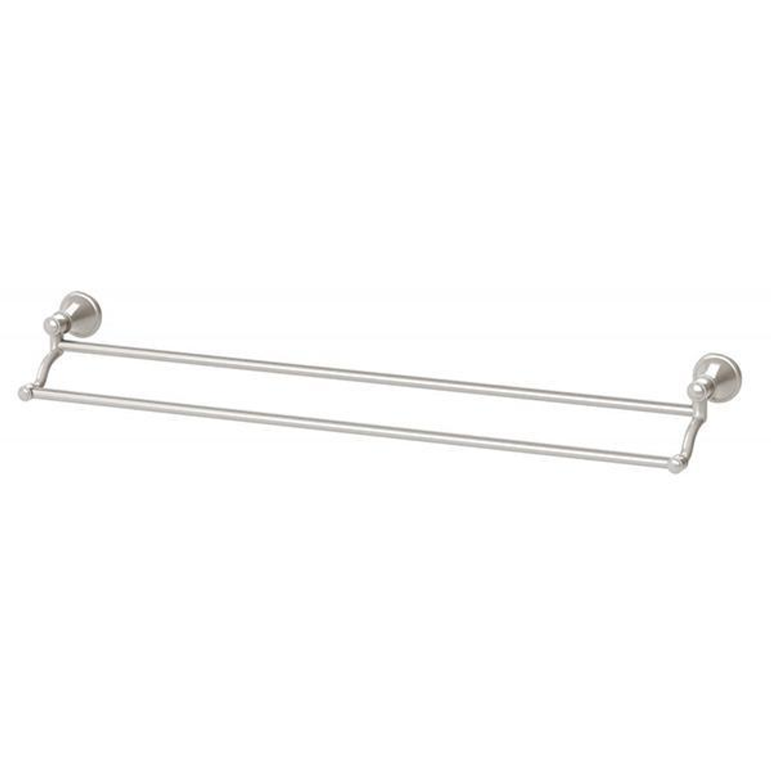 Phoenix Nostalgia Double Towel Rail 760mm Brushed Nickel