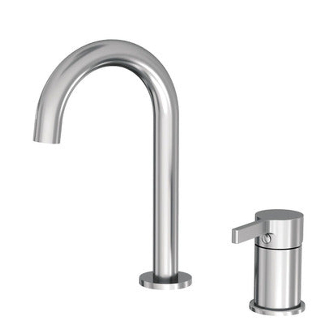 Fienza Sansa Hob Mixer And Basin/Bath Spout Set Chrome