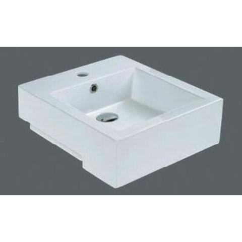 Aussie Life Semi Recessed Basin 400X460X150mm 1Th Mg-8050C