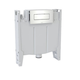 Caroma Invisi II Cistern For Urinals **237002**