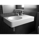 Fienza Encanto 700 Wall Hung Basin Left Hand Bowl No Tap Hole