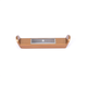 Radiant Vertical Flat Bar Hook Brushed Bronze