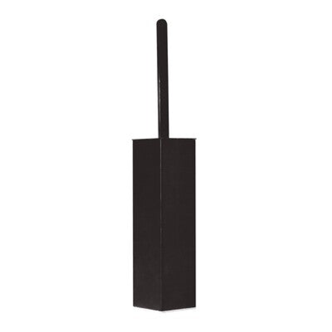 Streamline Arcisan Square Wall/Floor Toilet Brush Holder Matte Black