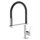 Phoenix Vezz Flexible Hose Sink Mixer (Square) Chrome