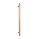 Radiant Brushed Copper Flat Profile Vertical 930Mm Non Heated Single Bar Towel Rail