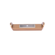 Radiant Vertical Flat Bar Hook Brushed Copper