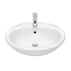 Stylus Symphony Semi Rec Basin 3 Tap Hole White Cm3035W