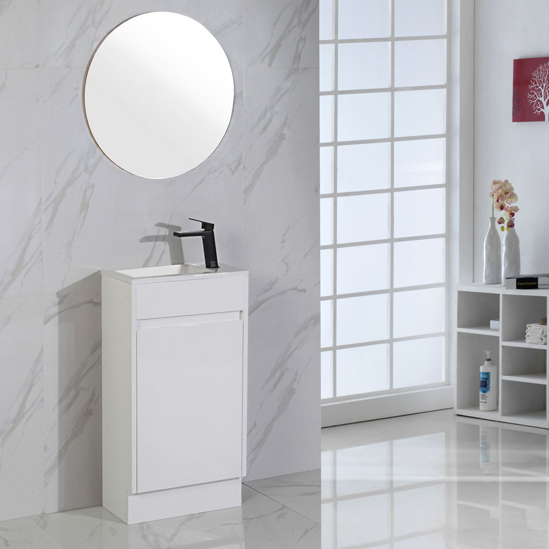 Aulic Brant Finger Pull Cabinet 465 With Gala Ceramic Top