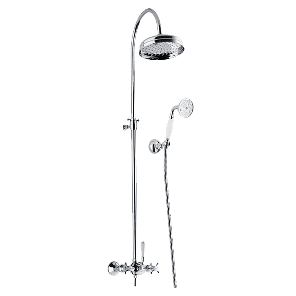 Abey Provincial Overhead Shower with Hand Shower - Burdens Plumbing