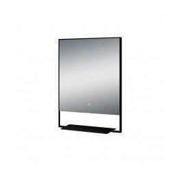 Arcisan Mirror With Frame & Shelf Led Side Touch Switch Matte Black - Burdens Plumbing
