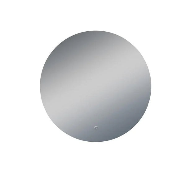 Arcisan Plaza Round Mirror Backlight Touch Switch Demister 850mm - Burdens Plumbing