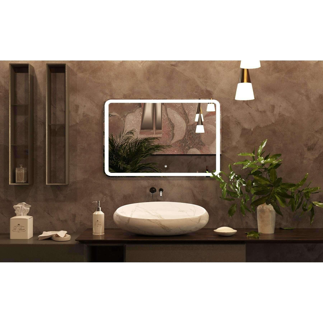 Belbagno 900mm Led Mirror 900 X 25 X 600 Spc-900-600-Led