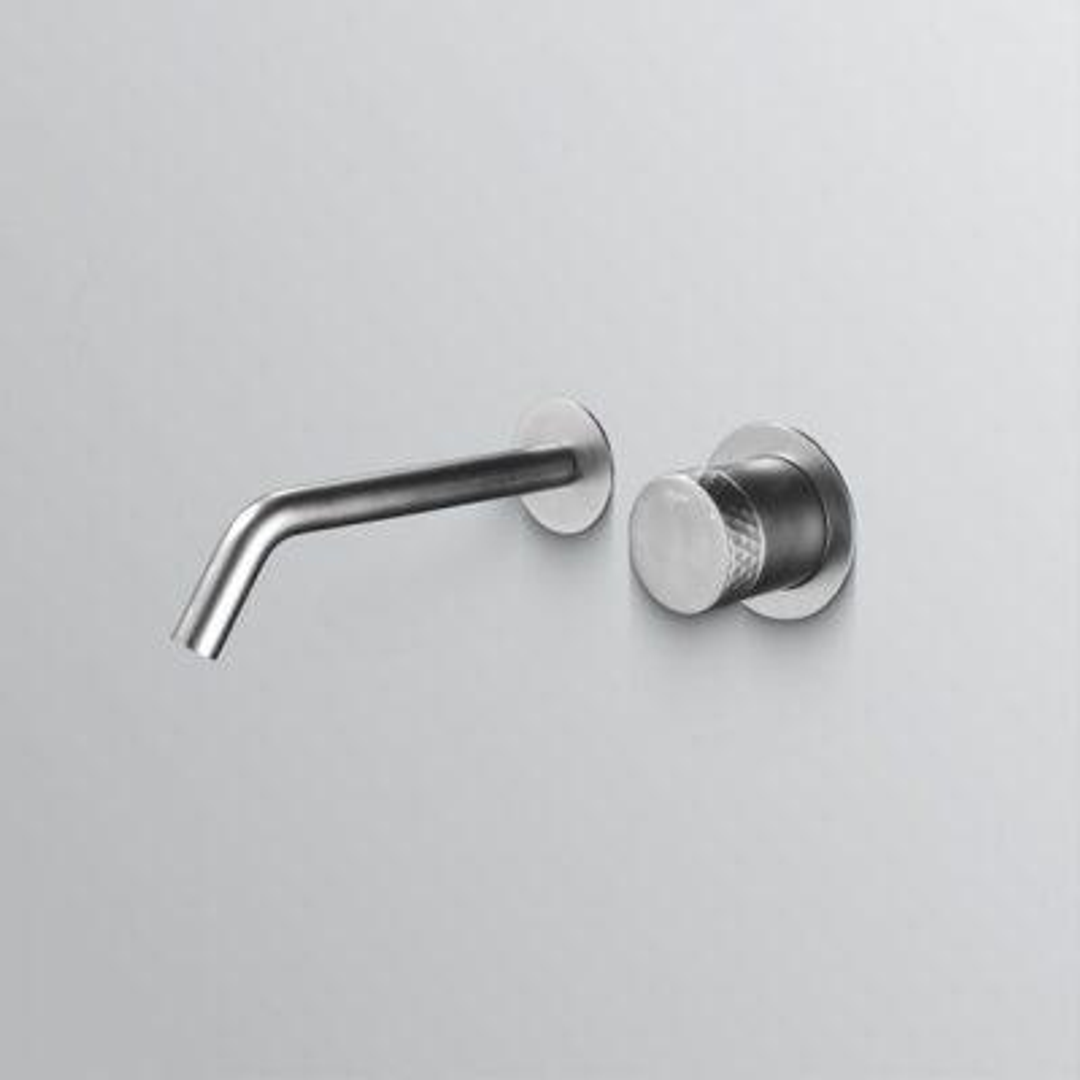 Bestlink Diamond Bath Mixer Set Brushed Nickel