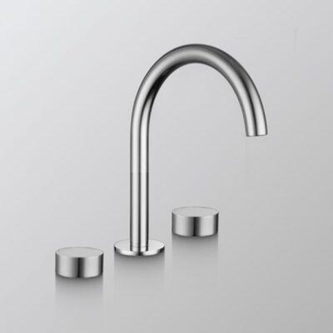 Bestlink Element Hob Mounted Basin Mixer Set Brushed Nickel