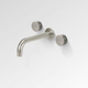 Bestlink Element Wall Bath Set 200mm Reach Spout Brushed Nickel