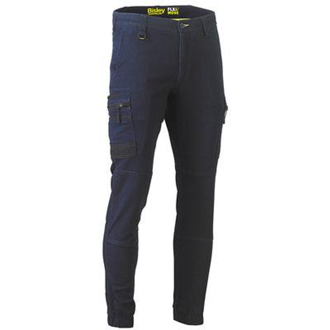 Bisley Flex & Move Stretch Cargo Cuff Pant - Navy Large (92)